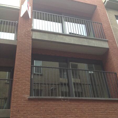 Balkon met aluminium staafjesbalustrade SMART Balkon met aluminium staafjesbalustrade SMART