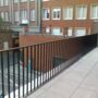 Zicht vanop een terras met aluminium balustrade Smart (staafjes) Zicht vanop een terras met aluminium balustrade Smart (staafjes)